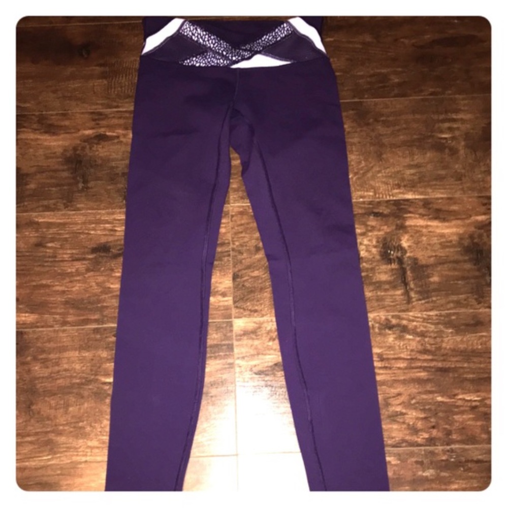 Lululemon Purple Wunder Under Pants